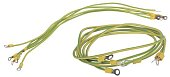 (ER12-6568) ITK Комплект проводов заземления 50 cм - 6шт; 80 cм - 3шт