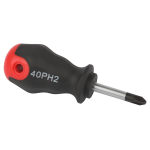 Отвертка ЭРА PH 2х40 мм крестовая двухкомпонентная рукоятка (Б0055843)