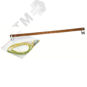 (R5SGB19) Медная шина заземления для 19" IT-шкафов ДКС серии STI/CQE