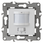 12-4103-01 ЭРА Датчик движения 2-проводной, 180-240В, 200Вт, IP20, Эра12, белый (6/60/1800) (Б0031251)