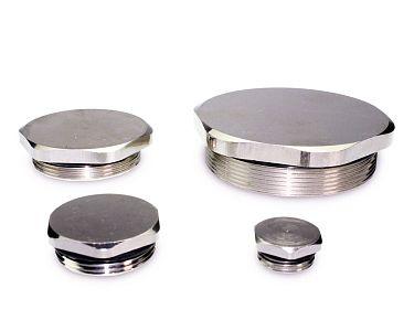 (zeta35055) Заглушка латунная шестигранная ЗР2-ЛР-М20х1,5 IP66/IP67/IP68 ГОФРОМАТИК