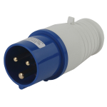 Вилка ЭРА V-16-2P-PE-IP44 переносная 013 2Р+РЕ 16А 220В IP44 (Б0032849)