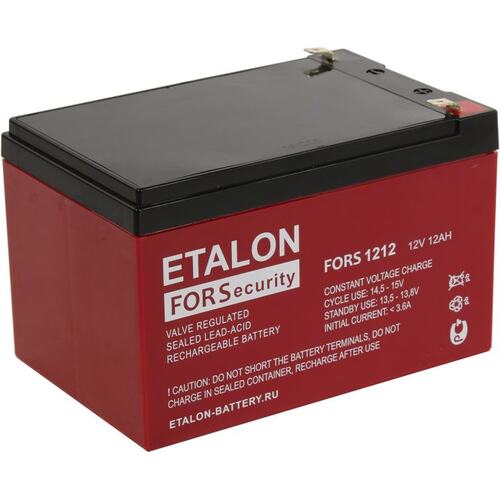ETALON FORS 1212 Свинцово-кислотный, герметичный аккумулятор