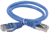 (PC03-C5EFL-7M) ITK Коммутационный шнур кат. 5Е FTP LSZH 7м синий. Категория: 5E; Тип кабеля: FTP; Длина: 7.0 м; Тип коннектора подключения 1: RJ45 8(