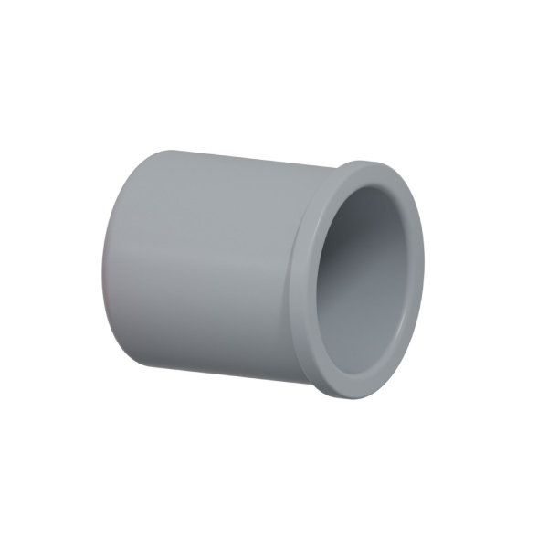 (49925-20GR) Заглушка для аспирационной системы D25мм, АБС, цвет серый Экопласт