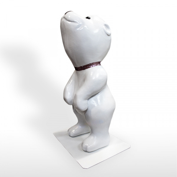 (501-709) Декоративная объемная фигура Медведь Полярный-1 120 см