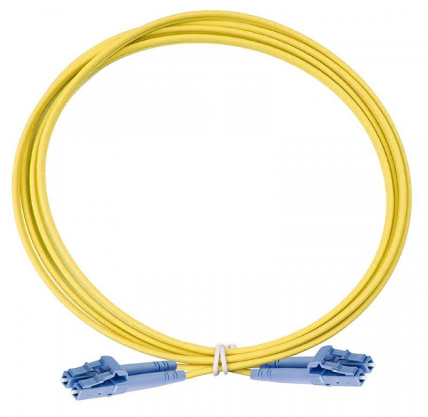 Eurolan 41F-S2-LC-LC-10 Оптический коммутационный шнур дуплексный, OS2, 2х9/125, LC-LC, 10 м
