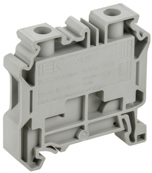 (AF-CT30-00-K07-002-ZGL) ARMAFIX Заглушка EPCY2.5/10BU для колодок клеммных CY2.5-CY10 синяя IEK