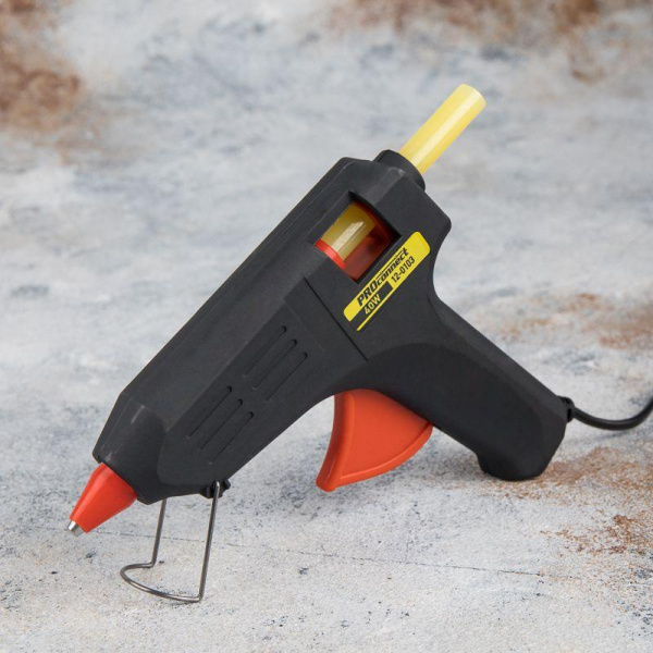 (12-0103) Пистолет клеевой 40Вт (блистер) PROCONNECT (12-0103) Пистолет клеевой 40Вт (блистер) PROCONNECT