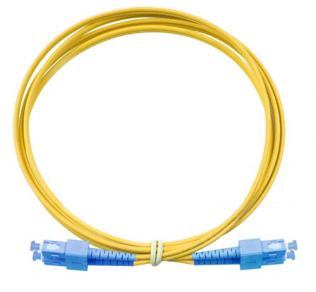 Eurolan 41F-S2-SC-SC-02 Оптический коммутационный шнур дуплексный, OS2, 2х9/125, SC-SC, 2 м