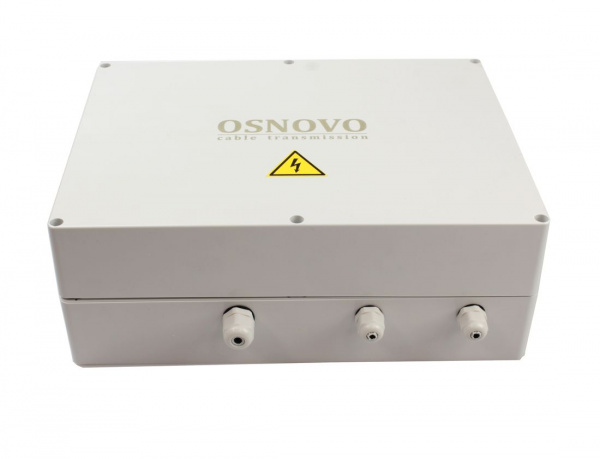 OMC-1000-11BX-W Уличный медиаконвертер Gigabit Ethernet с поддержкой PoE BT до 90W