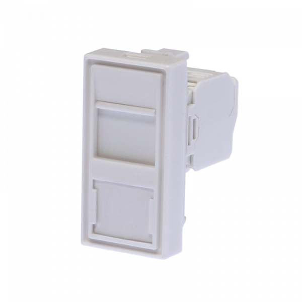 (10-0360-1) Модуль розетки 45х22,5 8P8C (RJ-45) cat.5e (DIY)