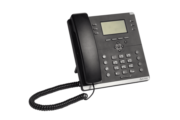 (VP-15P) IP-телефон VP-15P: 2 SIP аккаунта, 2x100M, ЖК дисплей, PoE