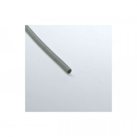 (12500) Труба гофр.25мм ПВХ (серая) без зонда легкая