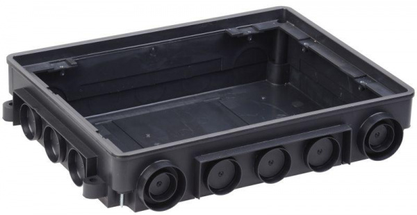 (KNU-12-PA-9011) Коробка напольная ONFLOOR 12 модулей