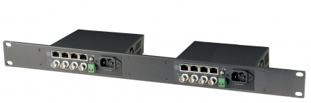 TPN002 Монтажная панель 19"(1U), для установки двух приёмников TTA414VPDR в стойку 19"
