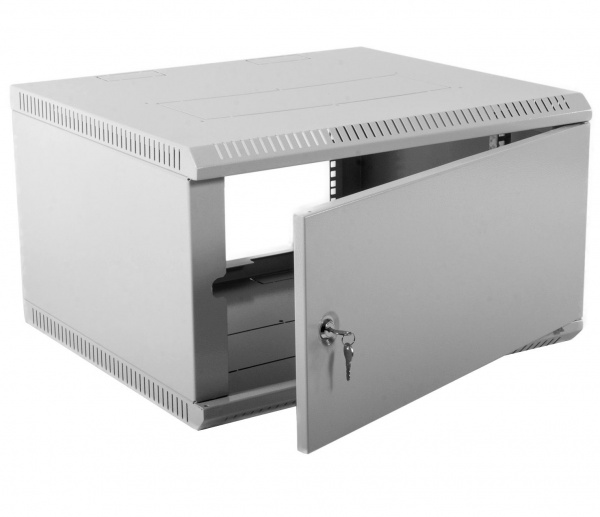 ШРН-Э-6.350.1 Шкаф телекоммуникационный настенный разборный ЭКОНОМ 6U (600 × 350) дверь металл