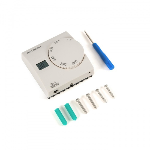 Термостат комнатный Teplocom TS-2AA/8A (911)