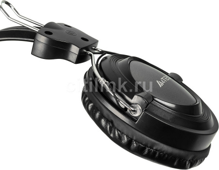 Гарнитура A4TECH HS-19, серебристый / черный