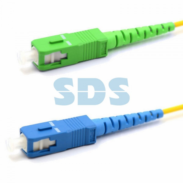 (50-2051) Патч-корд оптический переходной (SM), 9/125 (OS2), SC/APC-SC/UPC, (Simpleх), LSZH, 2м