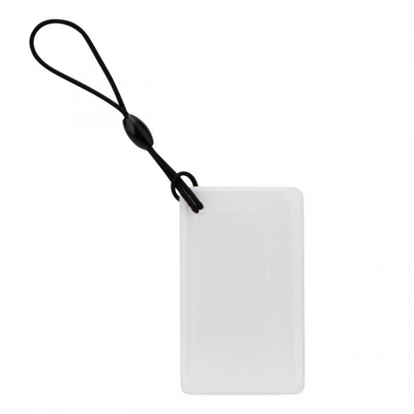 (46-0220) Компактный электронный ключ (карта) 125KHz, белый REXANT