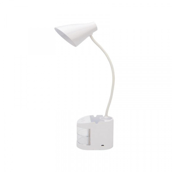 (609-006) Светильник настольный REXANT Click Shift с ночником, на основании, LED, 6 Вт, 4000 К, диммируемый 3 ступени, заряжаемый (автономный режим 3