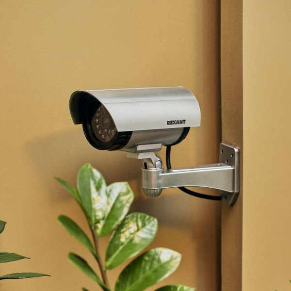 (45-0307) Муляж видеокамеры уличной установки Rх-307 REXANT