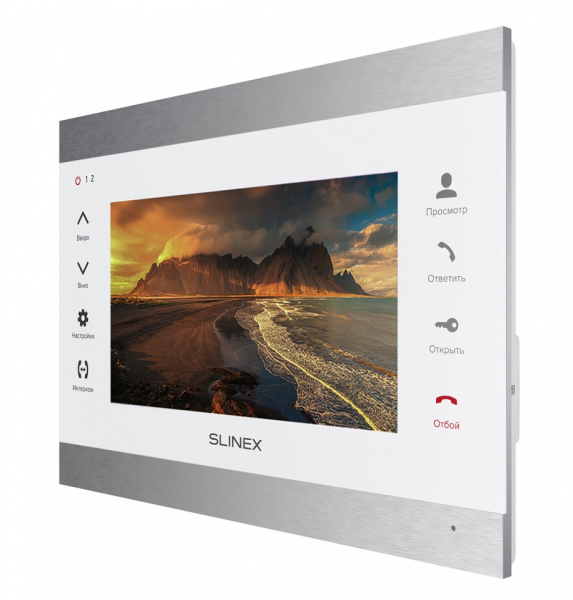 SL-07IPHD (Silver+White) Цветной видеодомофон