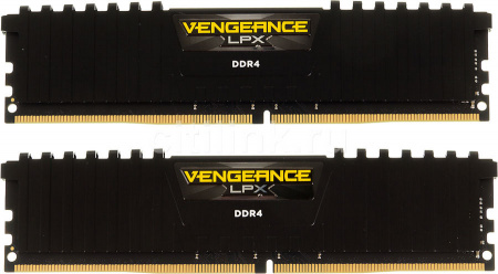 Модуль памяти CORSAIR Vengeance LPX CMK16GX4M2A2666C16 DDR4 - 2x 8ГБ