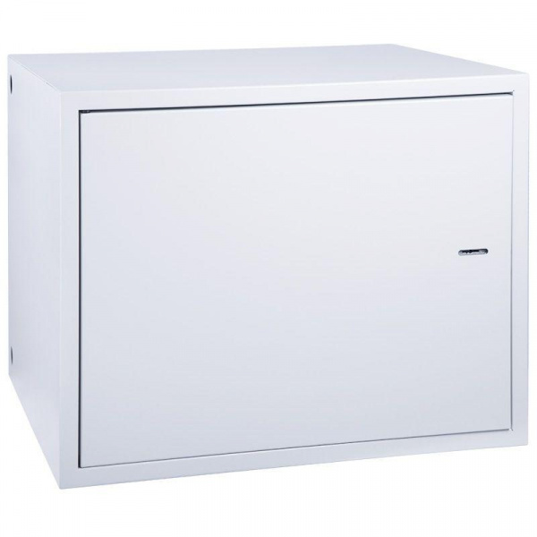(04-2253) 19" Настенный шкаф REXANT "АНТИВАНДАЛЬНЫЙ" распашной 10U 600×500×500мм,(ШхГхВ) RAL 7035
