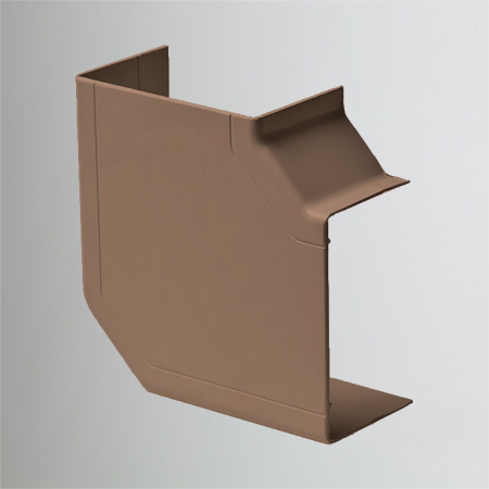 (ПВР-100х60-К) Поворот на 90 град. для RKK-100х60 и 100х40 (коричневый) уп. 4шт.