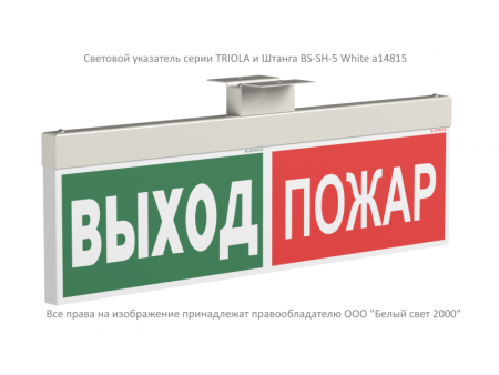 Световой указатель BS-TRIOLA-71-S1-INEXI2 Световой указатель BS-TRIOLA-71-S1-INEXI2