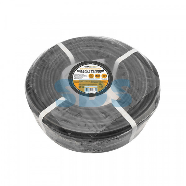 (51-0219) Кабель греющий саморегулирующийся экранированный SRF16-2CR/SRL16-2CR (16 Вт/1 м), 100 м PROconnect