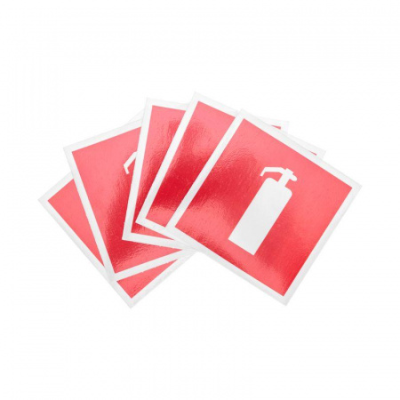 (56-0050) Наклейка знак пожарной безопасности "Огнетушитель"100х100 мм REXANT