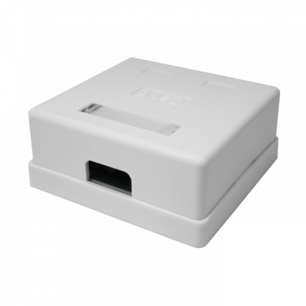(10-0310-1) Компьютерная розетка 8P8C (RJ-45), UTP, 6, 2 порта (DIY)
