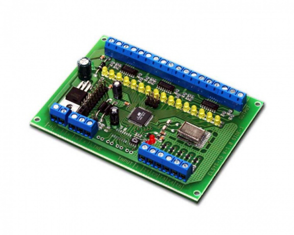 Elsys-IO/MB Модуль дополнительных выходов, содержащий 16 выходов типа «открытый коллектор»