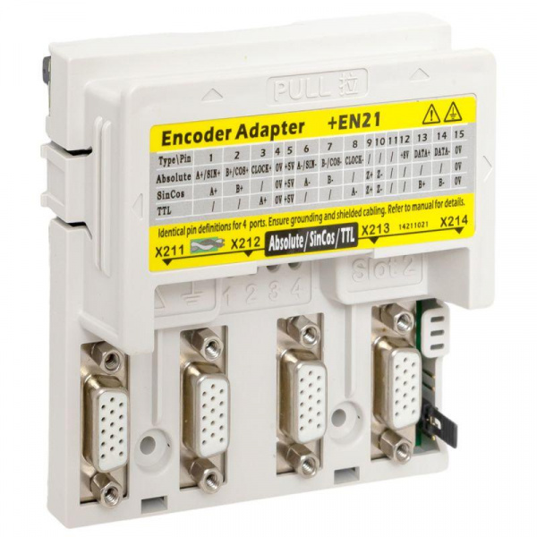 (PD-500-ACC-EN21) Карта расширения для подключения энкодера Absolute/SinCos/TTL для преобразователя частоты PRO-Drive PD-500 EKF