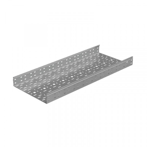 (LPEplus80-400-1.5-2500 INOX304) Лоток перф. 80х400х1,5 L2500 мм "Стандарт ПЛЮС" INOX304