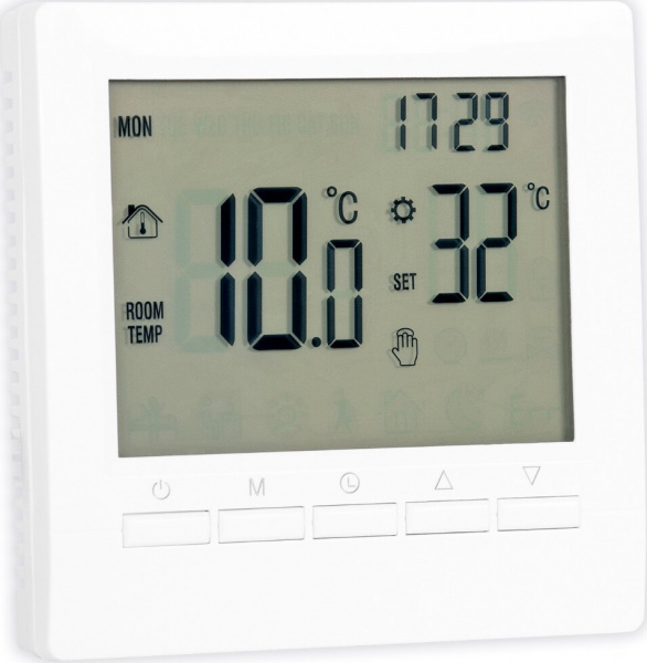 Термостат комнатный TEPLOCOM TSFR-Prog-220/3A (936)