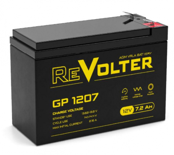 GP 1207 Аккумуляторная батарея универсальная