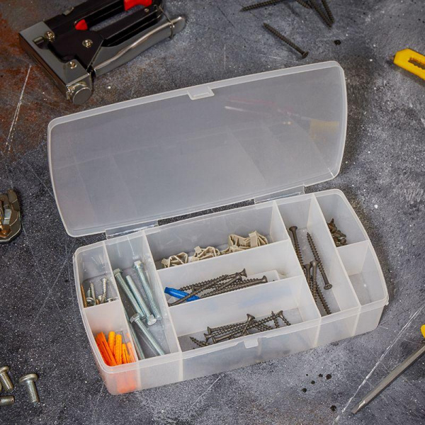 (12-5013-4) Ящик универсальный пластиковый для инструмента Proconnect 260х120х55 мм