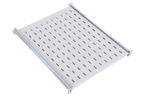 ТСВ-45 Полка перфорированная выдвижная с телескопическими направляющими, глубина 450 мм