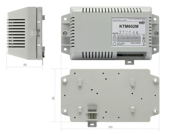 VIZIT-КТМ602M Контроллер ключей