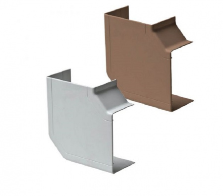 (ПВР-100х60-К) Поворот на 90 град. для RKK-100х60 и 100х40 (коричневый) уп. 4шт.