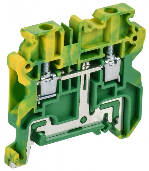 (AF-CT30-01-K52-004-EX) ARMAFIX Колодка клеммная CY4 PE винтовая 4мм2 проходная заземляющая Ex IEK