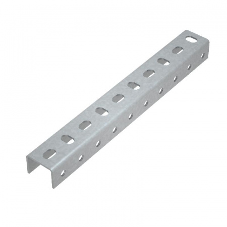 (UPS2000 INOX304) Универсальный профиль усиленный 38х29х2,5 L2000 мм INOX304