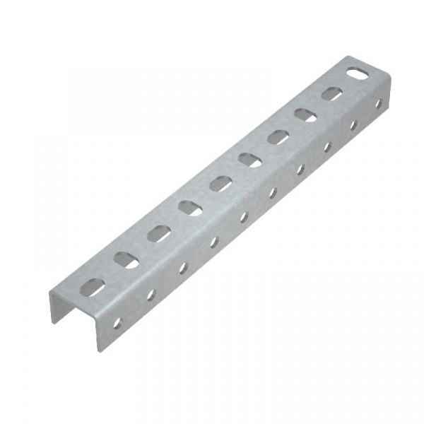 (UPS2000 INOX304) Универсальный профиль усиленный 38х29х2,5 L2000 мм INOX304