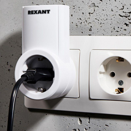 (10-6020) Радиоуправляемая розетка c пультом Rх-001 (один пульт, одна розетка)