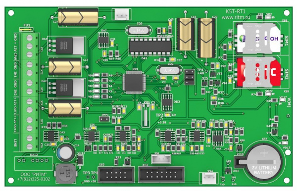 Охранная панель "Контакт GSM-5-RT1"