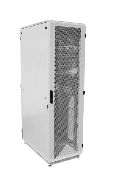 ШТК-М-42.6.8-44АА Шкаф серверный напольный 42U (600 × 800) дверь перфорированная 2 шт.